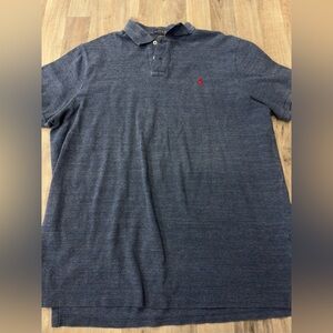 Polo RALPH‎ LAUREN Men Custom Fit Polo Size XXL TTG Classic Fit Blue